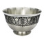 Серебряная ваза-салатница Рельефный рисунок 40130082А05